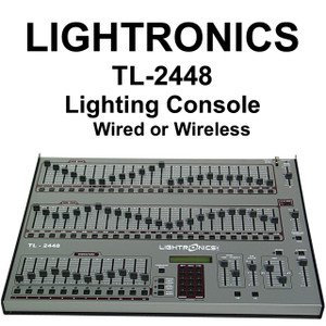 LIGHTRONICS TL-2448 48 Channel Feature Rich Lighting Console LIGHTRONICS TL-2448 48 Channel Feature Rich Lighting Console
