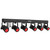 CHAUVET 6SPOTRGBW Quad-Color LED Spotlight System with Carry Bag 