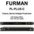 FURMAN PL-PLUS-C Classic Series 15A Dual Light LED Voltmeter Rackmount Power Conditioner
