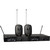 SHURE SLXD14D-G58 Dual Rackmount Digital Wireless Customizable Bodypack System