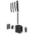 EV EVOLVE 50M 6 Channel 12" Active Bluetooth Line Array PA Speaker System & Control App EV EVOLVE 50M 6 Channel 12" Active Bluetooth Line Array PA Speaker System & Control App