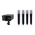 VOCOPRO FIELD-QUAD-H Portable Wireless Camera-Mount (4) Handheld Mic System