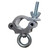 PRO-X T-C8 2" Cheeseborough Half 1100lb Aluminum 360 Degree Eyebolt Clamp PRO-X T-C8 2" Cheeseborough Half 1100lb Aluminum 360 Degree Eyebolt Clamp