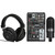 YAMAHA AG03 MK2 LSPK Complete Live Streaming Package with Mixer, Mic, Cable & Headphones