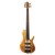 CORT A5PLUSSCAOP Artisan Series 5 String Amber Open Pore Bass Guitar