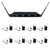 VOCOPRO UDX-PLAY-8 Digital PLL Wireless Rackmount Headset System 