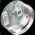 APE LABS COIN 2.5 TOURPACK USB Rechargeable RGBaW LED Uplights in Flight Case