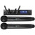 AUDIO-TECHNICA ATW-1422 Series 20 Digital 2.4GHz Dual Handheld Wireless Mic System
