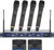 VOCOPRO UHF-5805 (4) Mic Rackmount Rechargeable Wireless System
