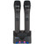 VOCOPRO UHF-3205 (2) Mic Rechargeable Wireless System includes Docking Station