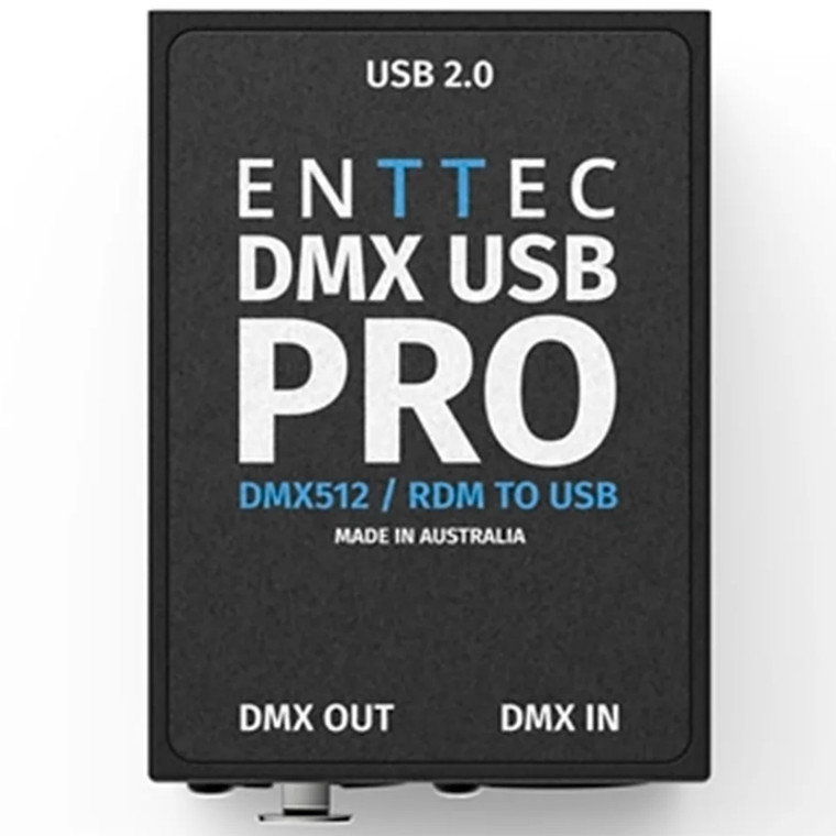 ENTTEC USB DMX PRO Interface Works with Free & Licensed Software