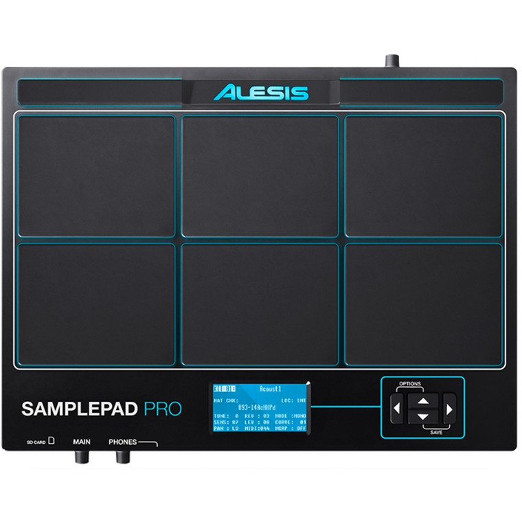 ALESIS SAMPLEPAD PRO 8 Drum Trigger USB/MIDI Sampler Percussion Pad