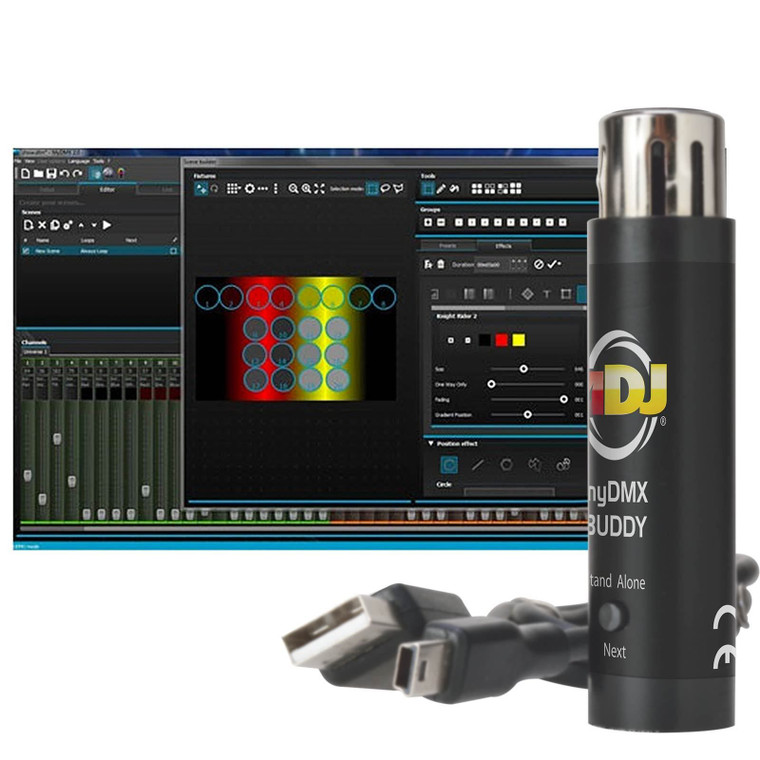 AMERICAN DJ MYDMX BUDDY Interface Software Package