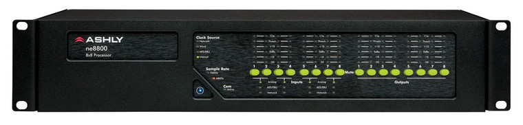 ASHLY NE8800M Professional 8x8 Network Audio Multi-Processor