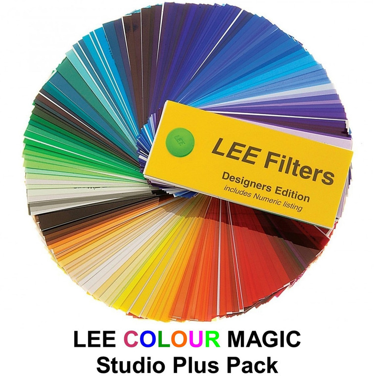 LEE COLOUR MAGIC SERIES STUDIO PLUS PACK (6) 12" x 10" Filters