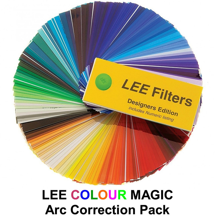 LEE COLOUR MAGIC SERIES ARC CORRECTION PACK (8) 12" x 10" Filters