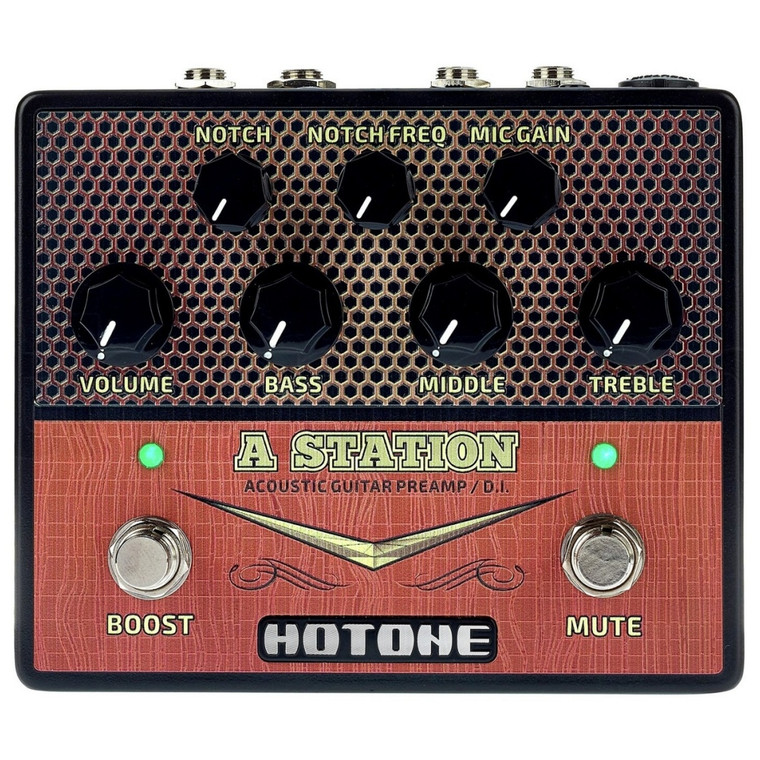 HOTONE A STATION Guitar Acoustic Preamp Stompbox