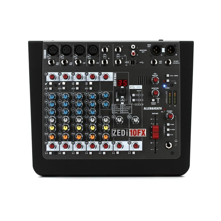 ALLEN & HEATH ZEDi-10FX Compact USB Live Recording Mixer with Software