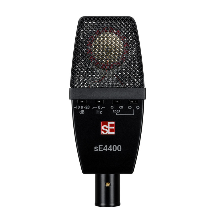 SE ELECTRONICS SE4400 Vintage Reissue Studio Mic with 4 Polar Settings, Shockmount and Case