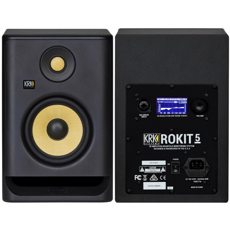 KRK ROKIT RP5G4 Active 5" Studio Monitor Pair