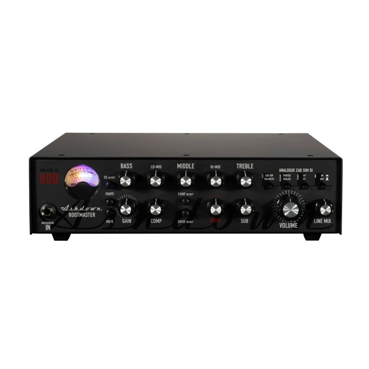 ASHDOWN RM-800 EVO III 800w Subharmonic Generator Bass Head Amplifier