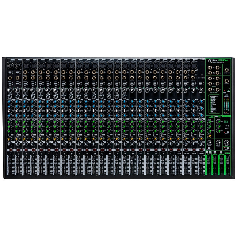 MACKIE ProFX30v3 Desktop 30 Channel USB FX Recording Audio Mixing Console with Software