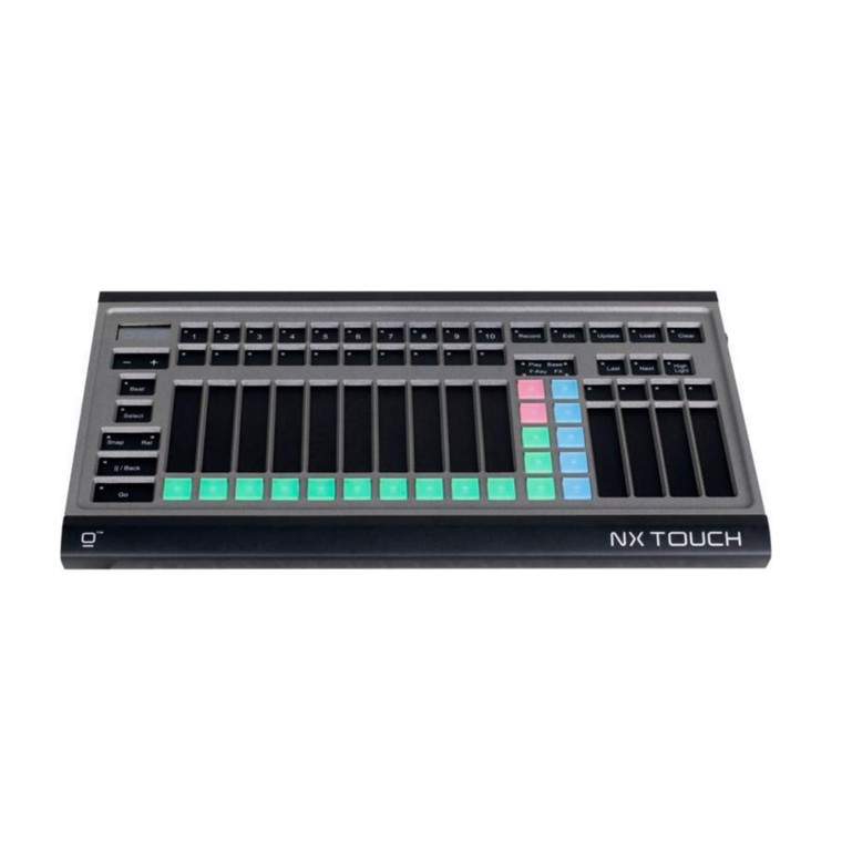 OBSIDIAN NX-TOUCH Portable DMX Control Surface with Electronic Faders