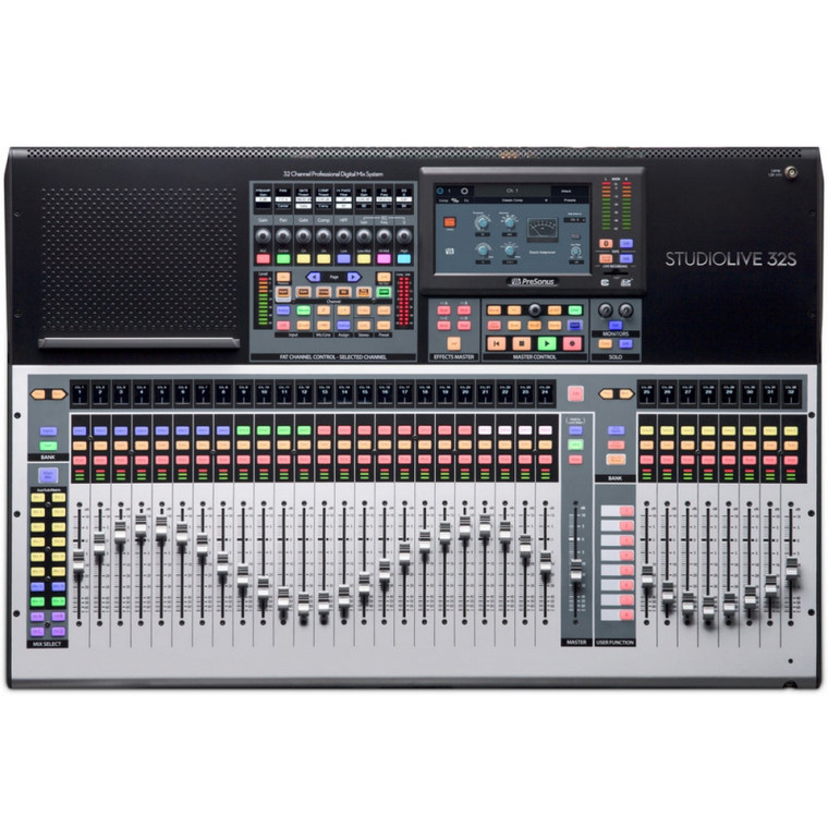 PRESONUS STUDIOLIVE 32S 32 Channel Digital Audio Motorized Fader Console Mixer