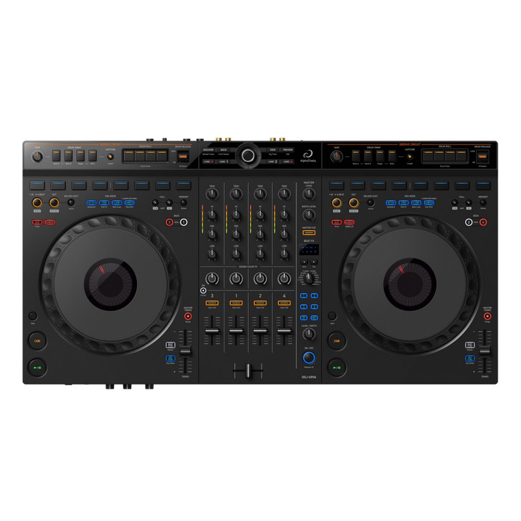 ALPHATHETA DDJ-GRV6 4-Channel DJ Controller for Rekordbox and Serato DJ PRO
