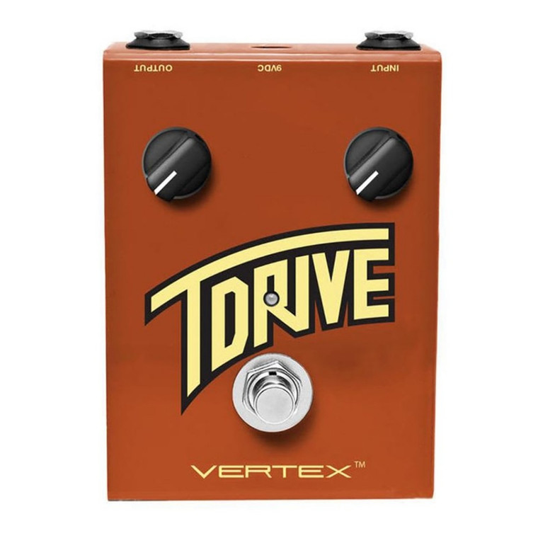 VERTEX T DRIVE 60's Amplifier Styled Guitar FX Overdrive Pedal 