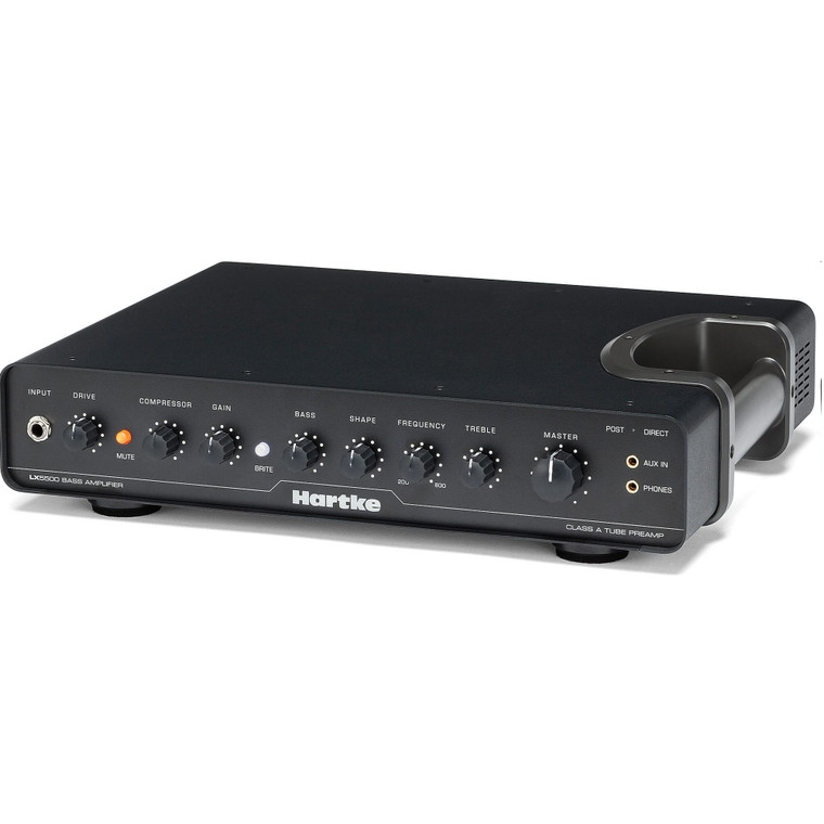 HARTKE LX5500 Compact Lightweight 500w Class A Tube Pre-Amp Bass Amplifier