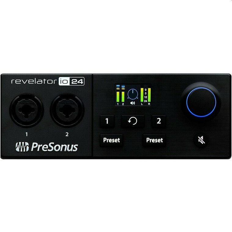 PRESONUS REVELATOR io24 USB-C / MIDI Audio Recording Interface with Tons of Software