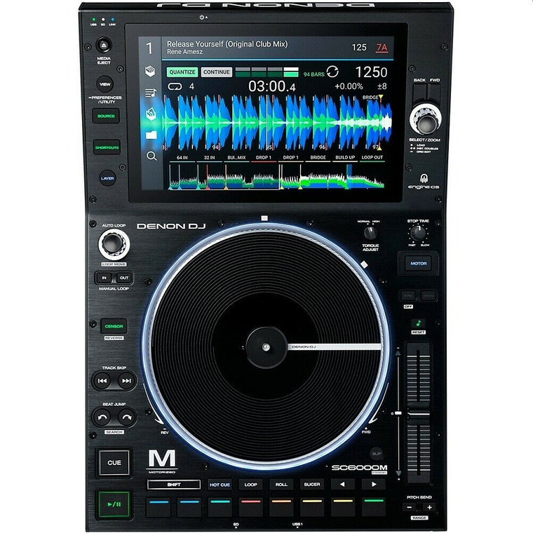 DENON SC6000M PRIME Professional Motorized Media Player with 10.1" Display