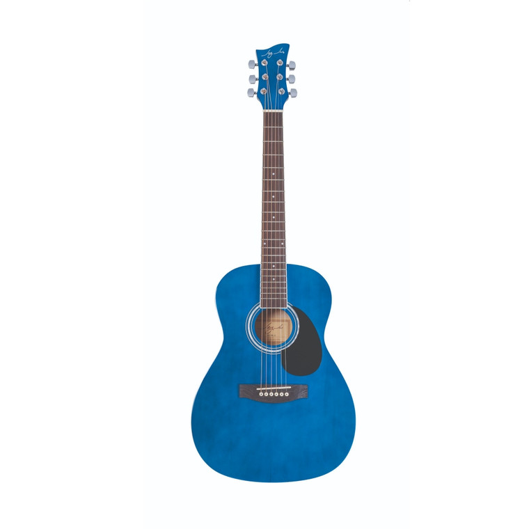 JAY TURSER JJ43 3/4 Size Blue Student Acoustic Guitar