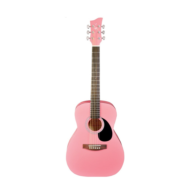 JAY TURSER JJ43 3/4 Size Pink Student Acoustic Guitar
