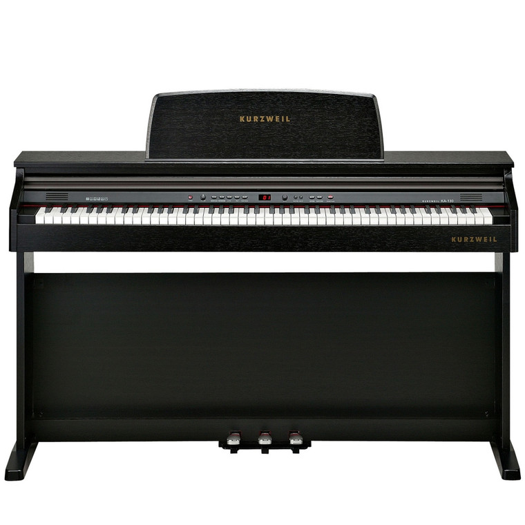 KURZWEIL KA-130-SR Fully Weighted 88-Note Digital Spinet Piano