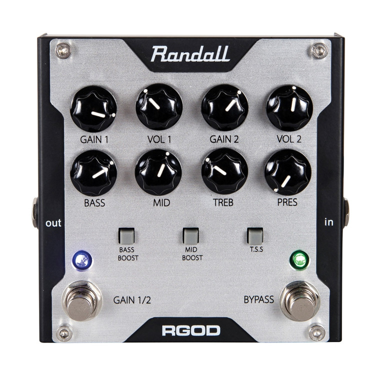 RANDALL RGOD FET Guitar Preamp Pedal 