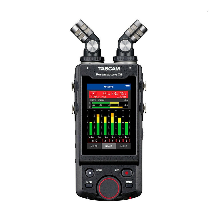 TASCAM PORTACAPTURE X8 High Resolution Adaptive Multi-Recorder 