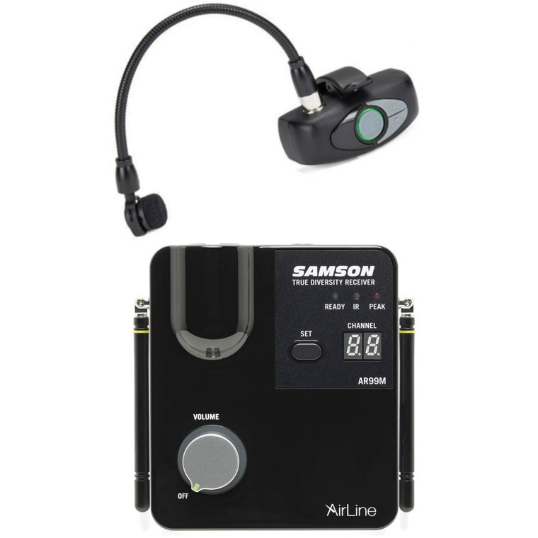 SAMSON AIRLINE AWXm MICRO Hi-Definition Rechargeable Wind Instrument Wireless System