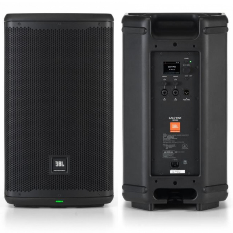   JBL EON710 Bluetooth 2600w Total Peak 10" PA Speaker System Pair