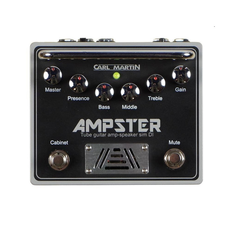 CARL MARTIN AMPSTER Tube Guitar Amp-Speaker/Simulator/DI Pedal 