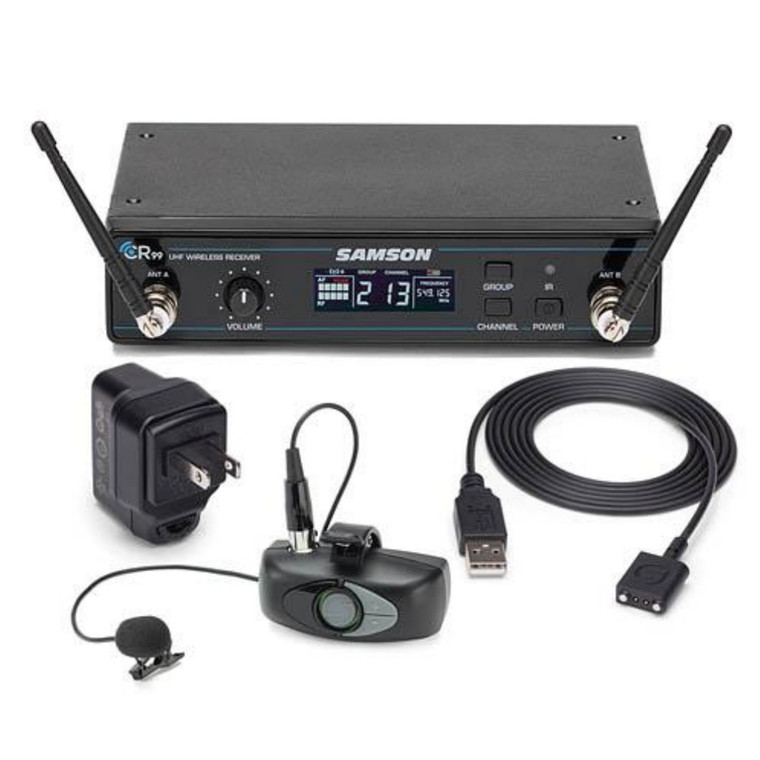 SAMSON AIRLINE AH9-QE/CR99 Fitness Headset Wireless Rack Mountable System