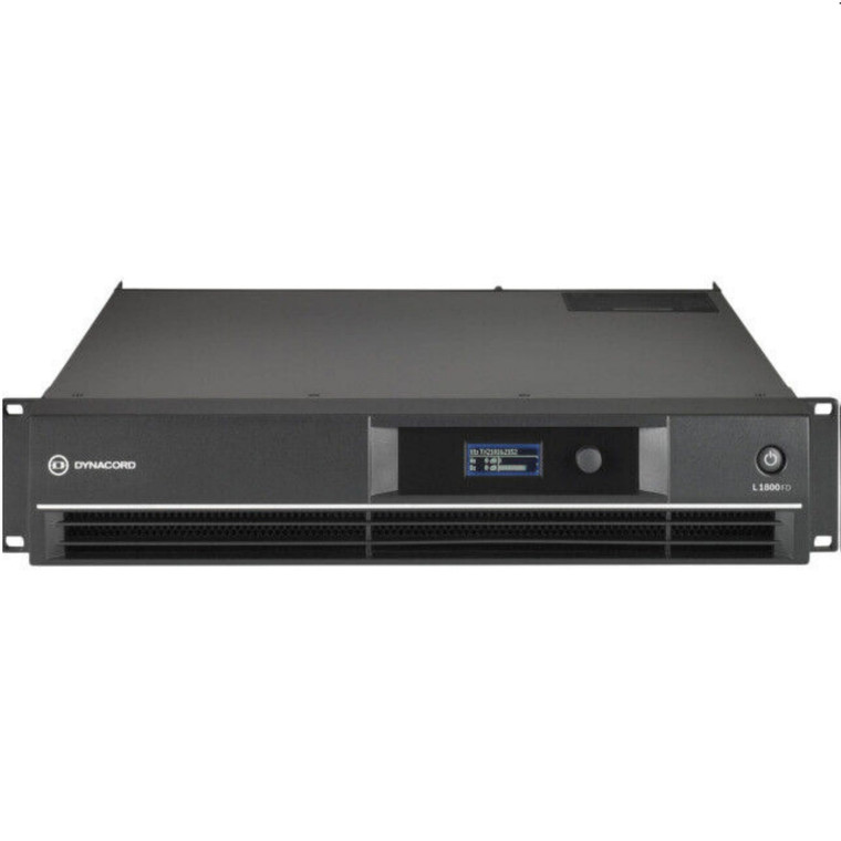 DYNACORD L3600FD Rackmount 2x1800w DSP Live Performance Power Amplifier 