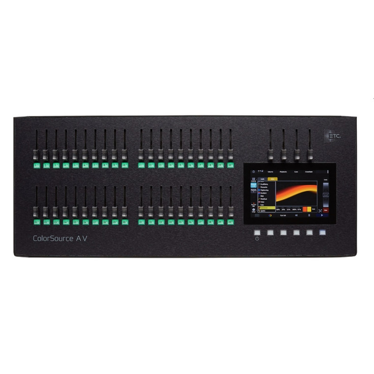 ETC COLORSOURCE 40 AV Professional DMX Control Console 80 Fixtures 40 Faders, HDMI & Audio Output