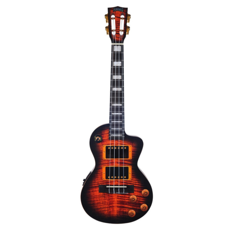 MAHALO MA3EG Artist Elite Series Tenor Electric Guitar Graphic Design Top