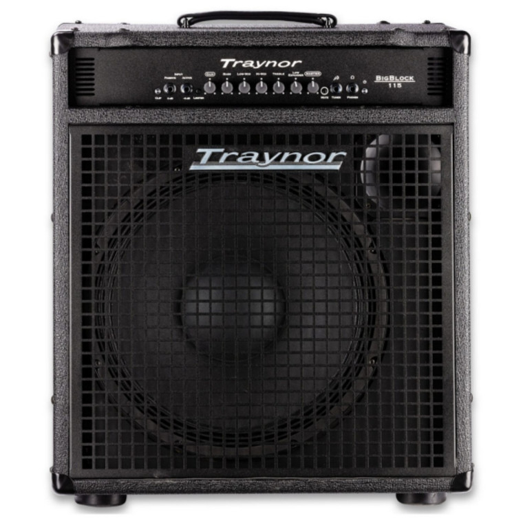 TRAYNOR BIG BLOCK 115 800w Active 15" Bass Combo Amplifier 