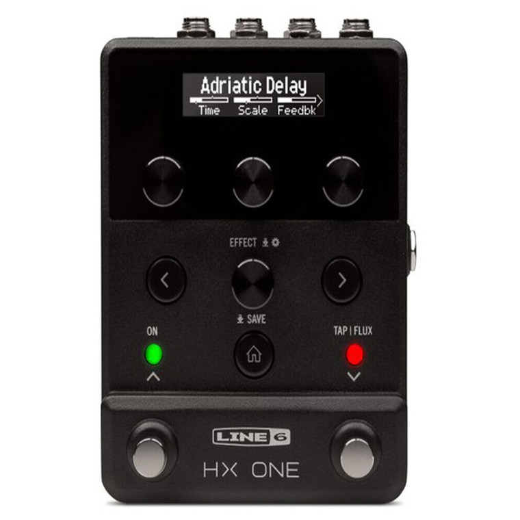 LINE 6 HX ONE 250+ Guitar FX Stompbox Processor with MIDI and USB