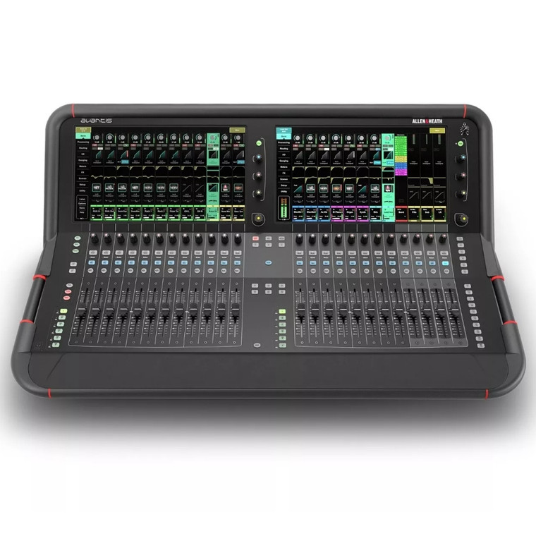 ALLEN & HEATH AVANTIS Motorized 64 Channel 42 Bus Dual Touchscreen Digital Mixer