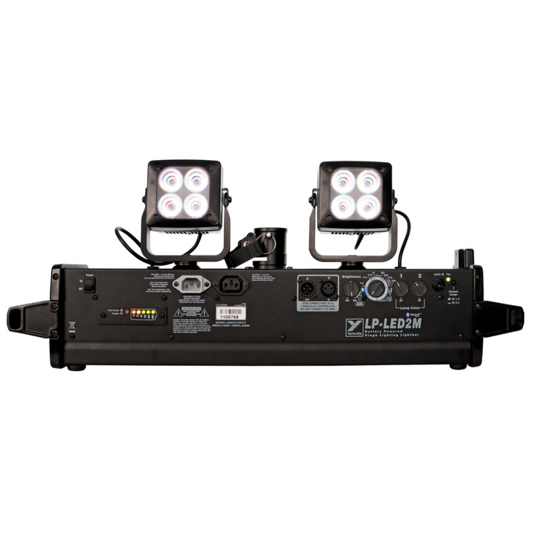YORKVILLE LP-LED2M 2 Head Compact Battery-Powered LED Lights (NEW DISPLAY DEMO) YORKVILLE LP-LED2M 2 Head Compact Battery-Powered LED Lights (NEW DISPLAY DEMO)