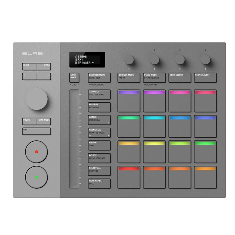 ALPHATHETA SLAB Music Production Controller Optimized for Serato Studio